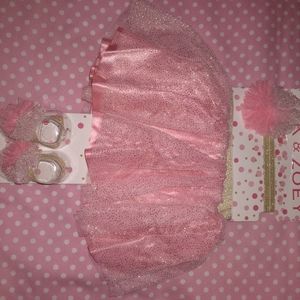 Infant tutu,head band,shoes